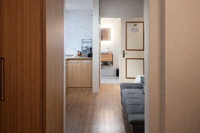 Studio aconchegante no coração de Gramado