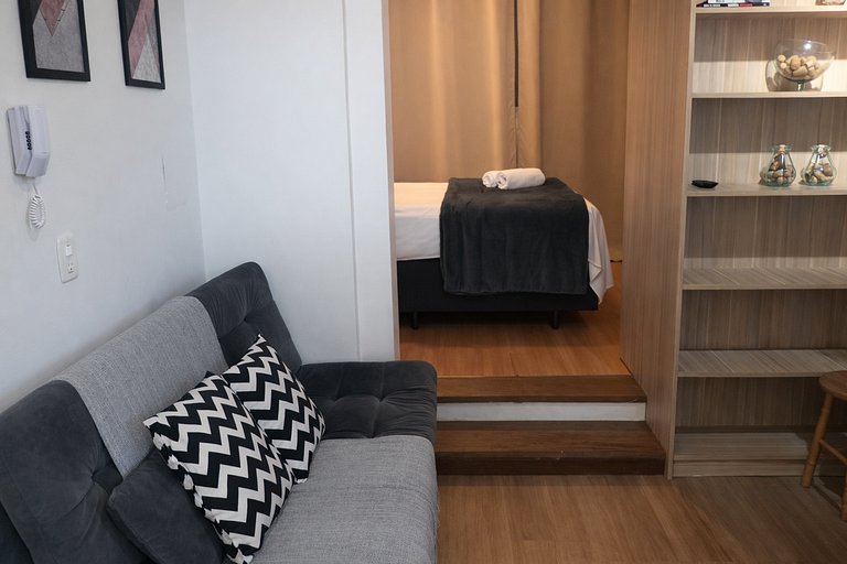 Studio aconchegante no coração de Gramado