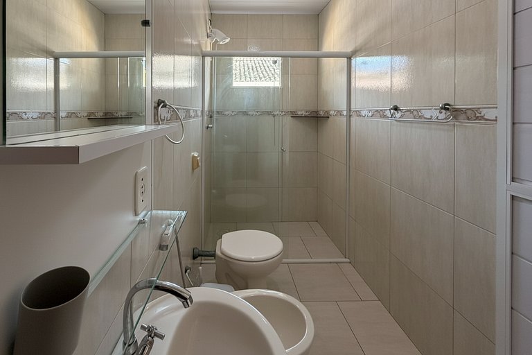 Apartamento 450 m da Praia em Porto Belo