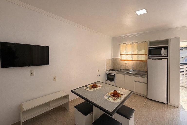 Studio completo 450m da Praia em Porto Belo