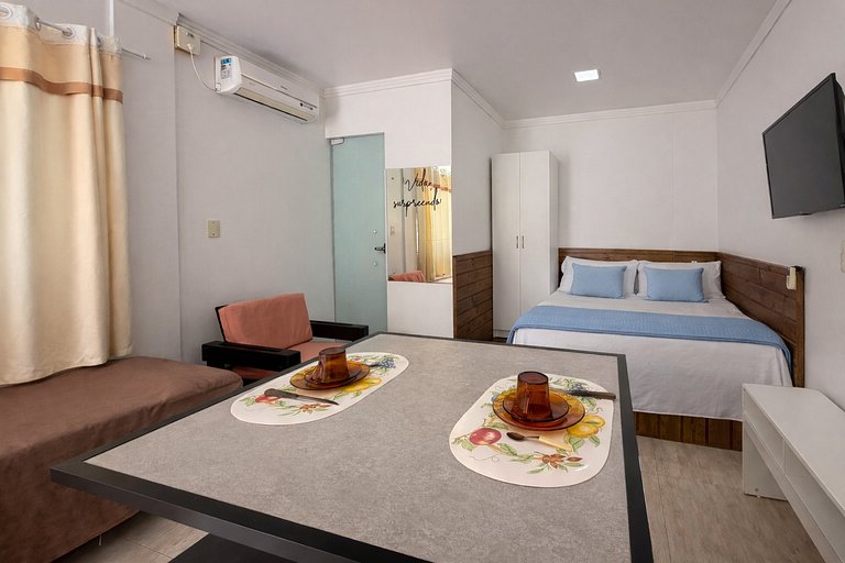 Apartamento 450 m da Praia em Porto Belo