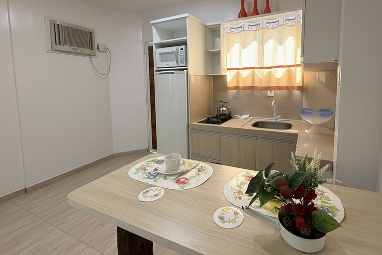 Studio aconchegante a 450 m da Praia em Porto Belo