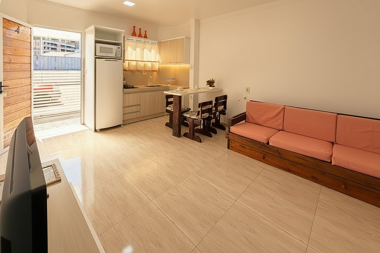 Apartamento 450 m da Praia em Porto Belo