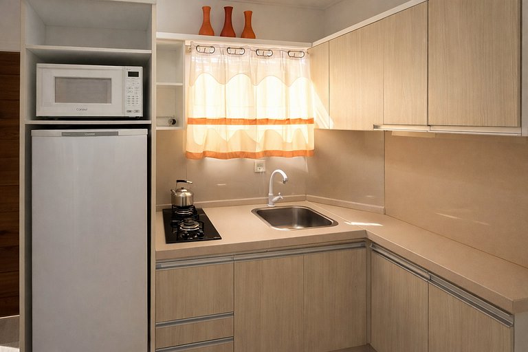 Apartamento 450 m da Praia em Porto Belo