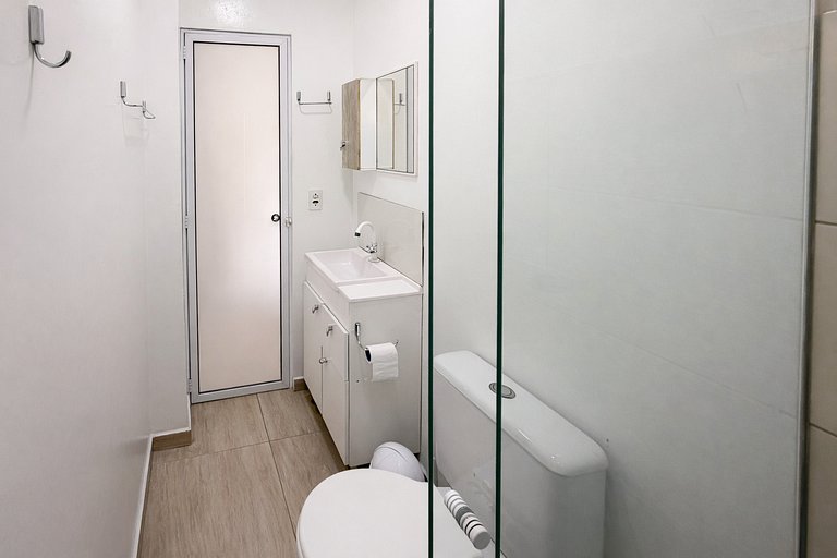 Studio aconchegante a 450 m da Praia em Porto Belo