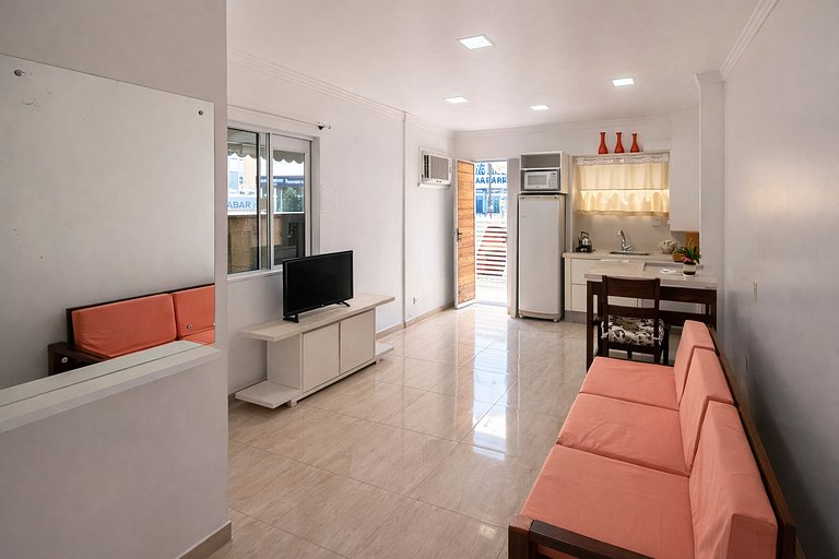 Apartamento 450 m da Praia em Porto Belo