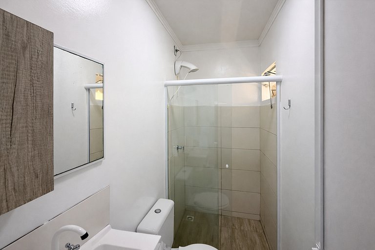 Apartamento 450 m da Praia em Porto Belo