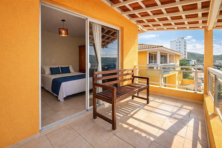 Apartamento 450 m da Praia em Porto Belo