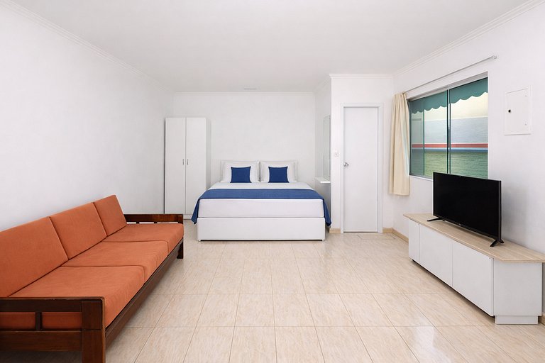 Apartamento 450 m da Praia em Porto Belo