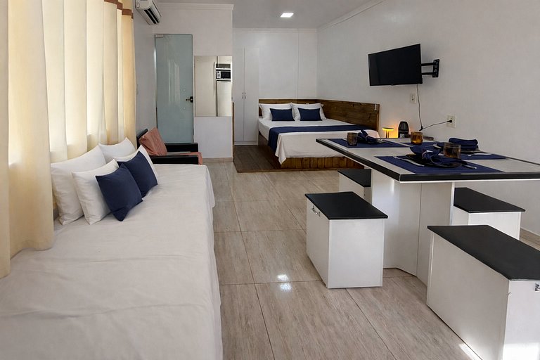 Studio completo 450m da Praia em Porto Belo