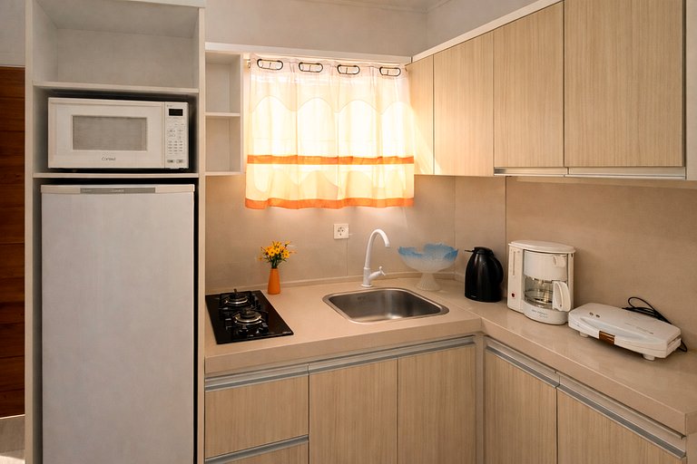 Studio aconchegante a 450 m da Praia em Porto Belo