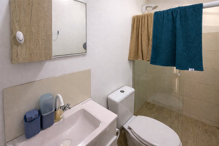 Studio aconchegante a 450 m da Praia em Porto Belo