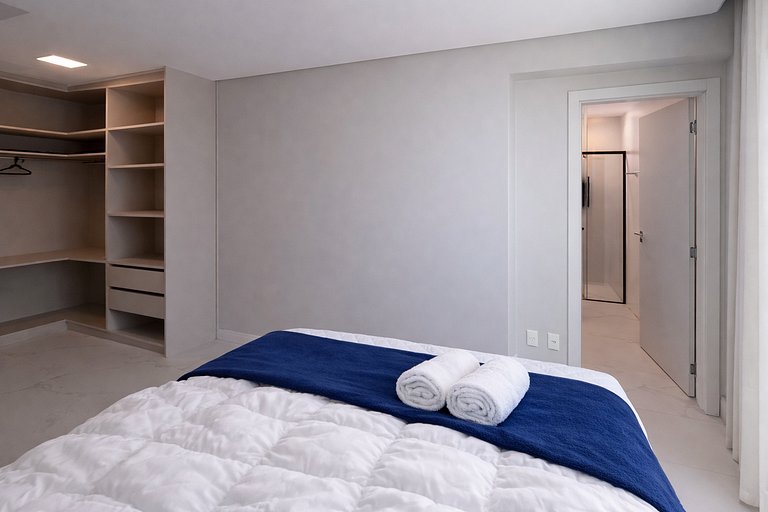 Apartamento 300 Metros do Mar em Itapema