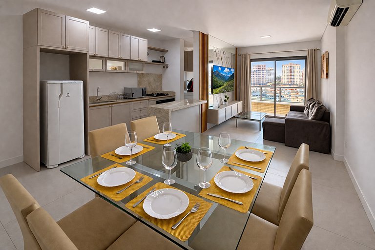 Apartamento 2 Dormitórios | Meia Praia - Itapema