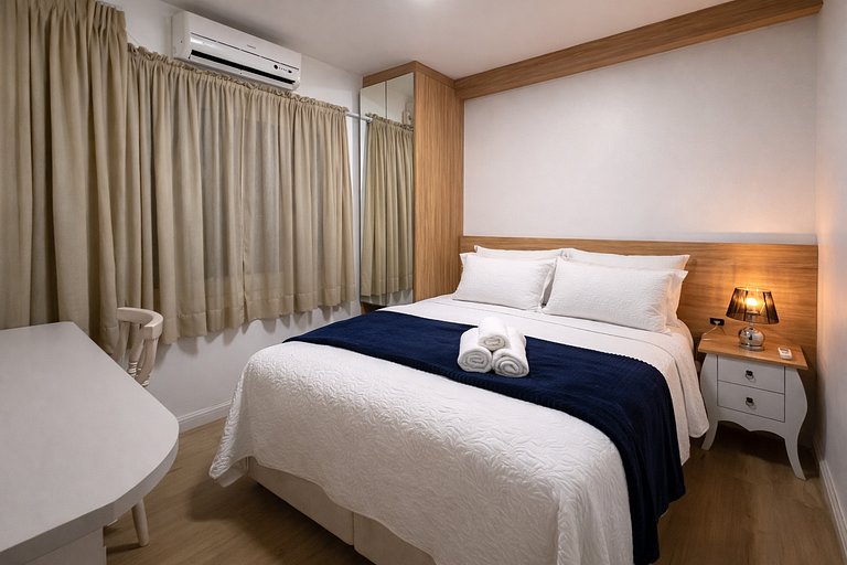 Apartamento ao Lado da Rua Coberta em Gramado