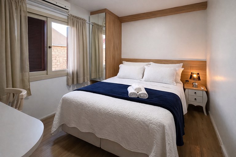 Apartamento ao Lado da Rua Coberta em Gramado