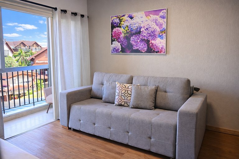 Apartamento ao Lado da Rua Coberta em Gramado