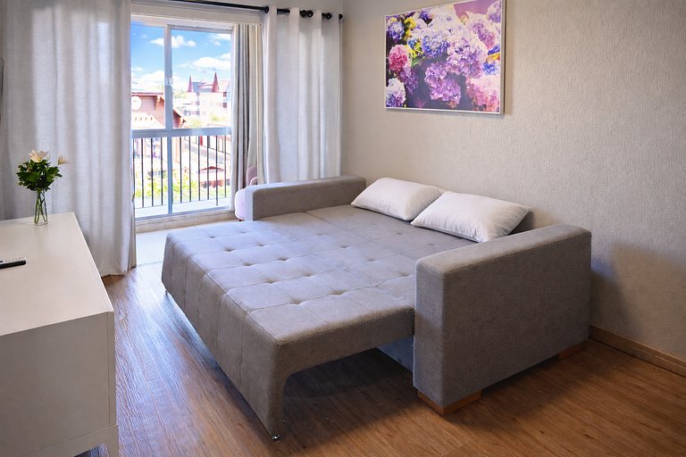 Apartamento ao Lado da Rua Coberta em Gramado