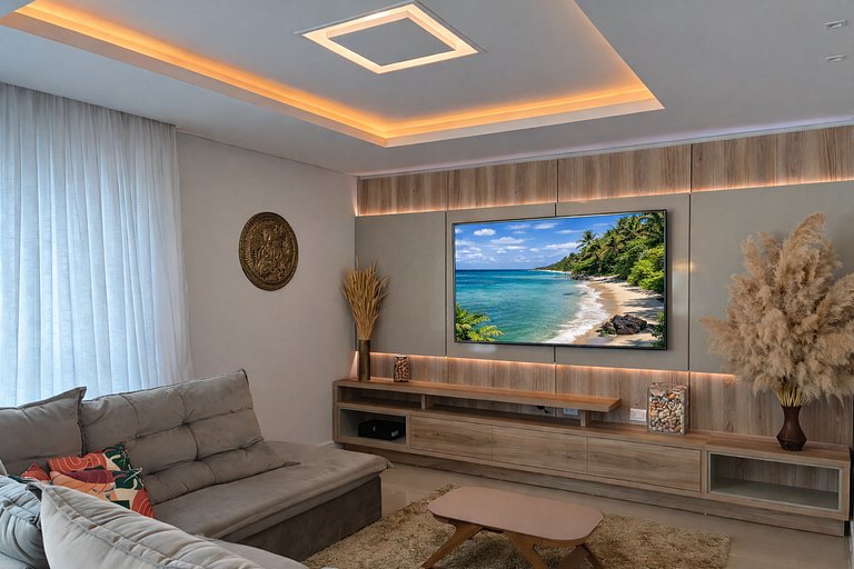 Apartamento Luxuoso 400 m do Mar em Itapema