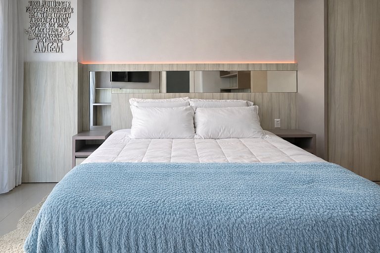 Apartamento Luxuoso 400 m do Mar em Itapema