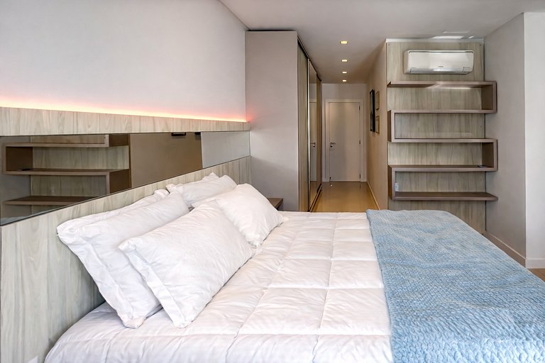 Apartamento Luxuoso 400 m do Mar em Itapema