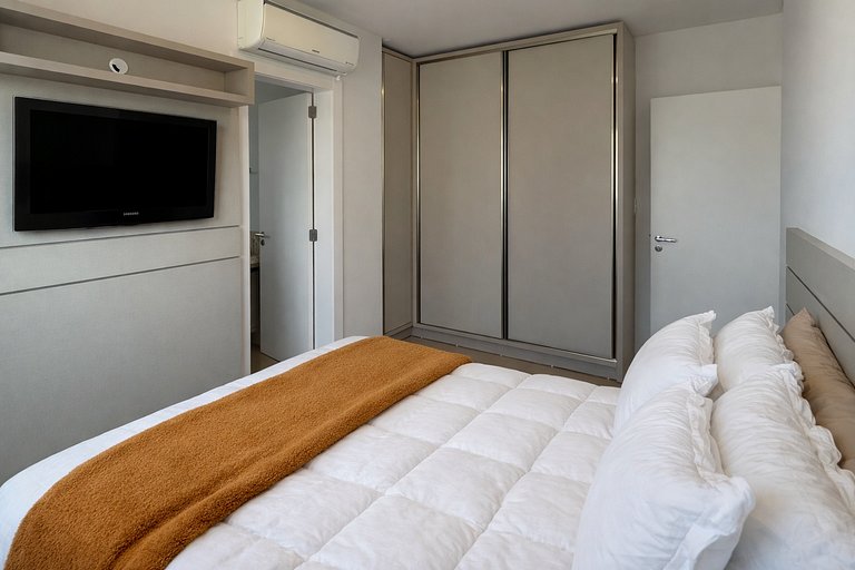 Apartamento Luxuoso 400 m do Mar em Itapema