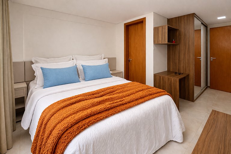 Apartamento Beira Mar com Piscina Barra Grande