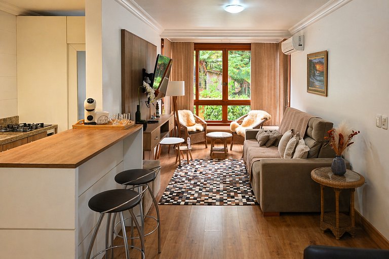 Apartamento aconchegante em Gramado