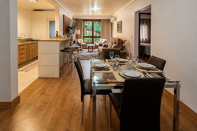 Apartamento aconchegante em Gramado