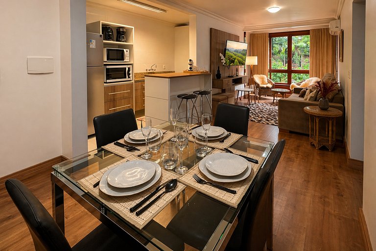 Apartamento aconchegante em Gramado