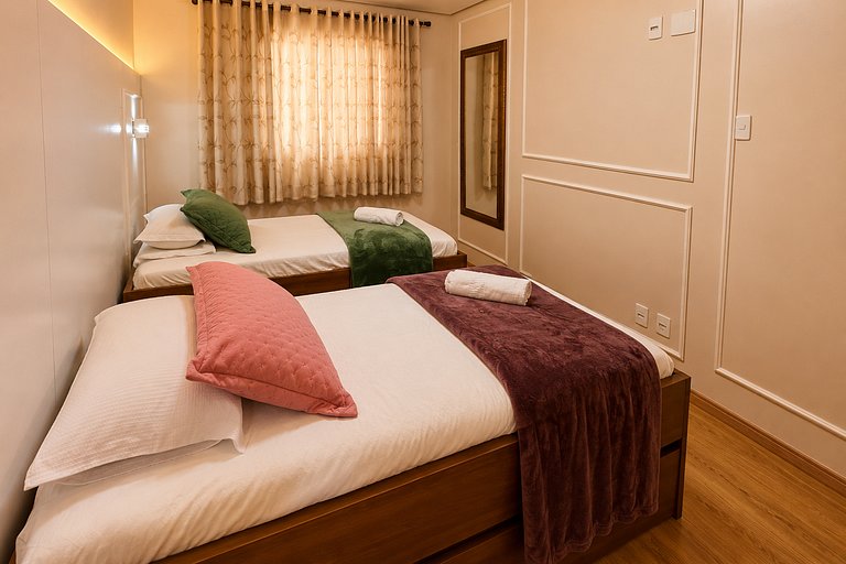 Apartamento Duplex ao lado da Rua Torta | Gramado
