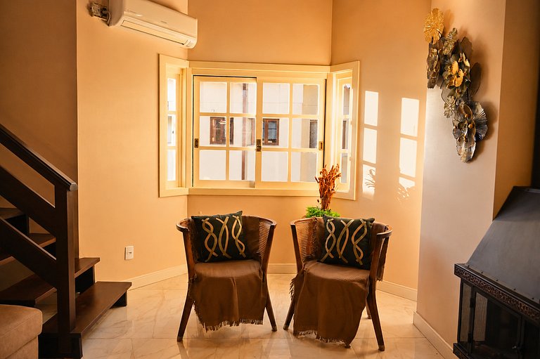 Apartamento Duplex ao lado da Rua Torta | Gramado
