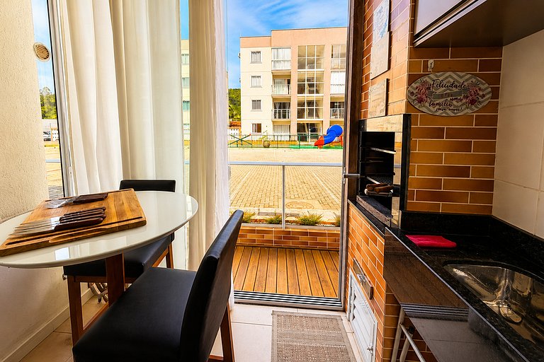 Apartamento com Piscina e Jacuzzi em Porto Belo