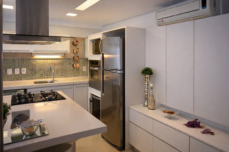 Apartamento 200 m da Rua Coberta em Gramado
