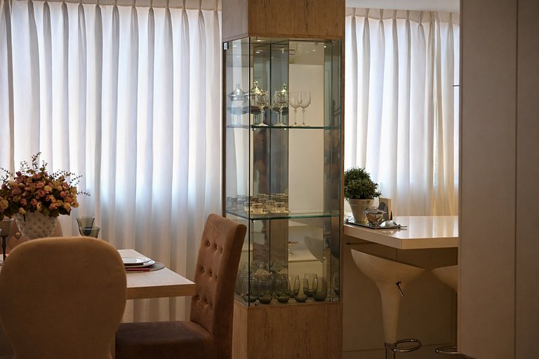 Apartamento 200 m da Rua Coberta em Gramado