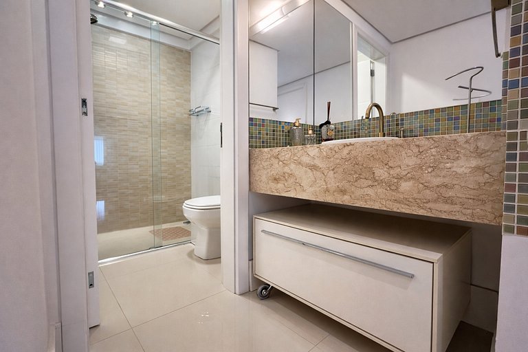 Apartamento 200 m da Rua Coberta em Gramado