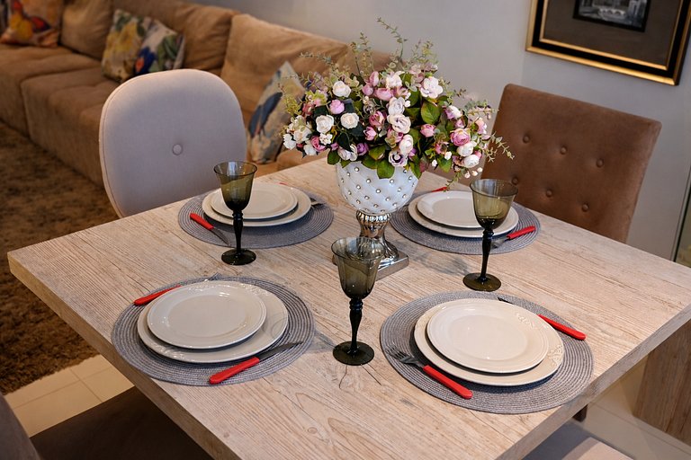 Apartamento 200 m da Rua Coberta em Gramado