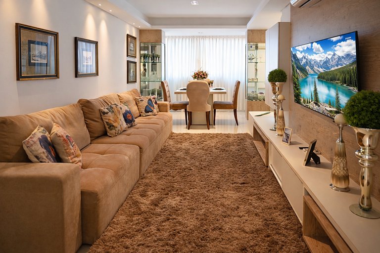 Apartamento 200 m da Rua Coberta em Gramado