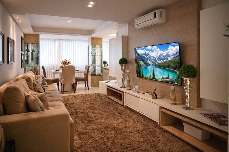 Apartamento 200 m da Rua Coberta em Gramado