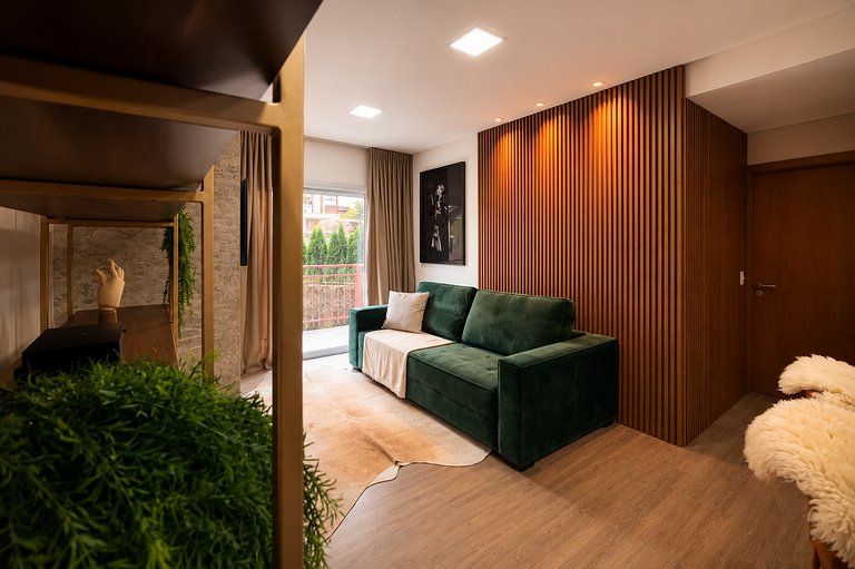 Apartamento com Piscina e Jacuzzi em Gramado