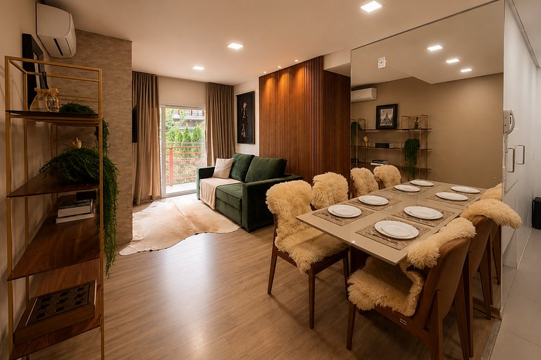 Apartamento com Piscina e Jacuzzi em Gramado