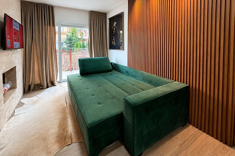 Apartamento com Piscina e Jacuzzi em Gramado