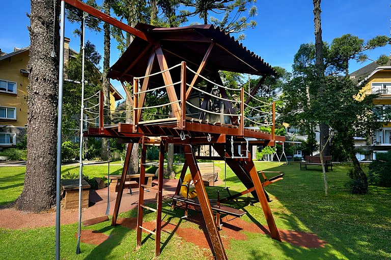 Apartamento com Piscina e Jacuzzi em Gramado