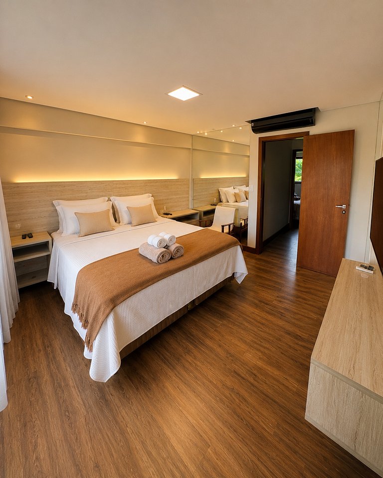 Apartamento Beira Mar com Piscina Barra Grande