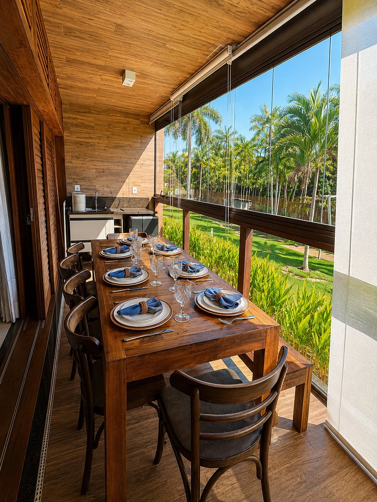 Apartamento Beira Mar com Piscina Barra Grande