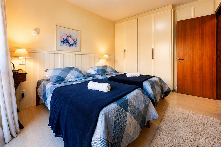 Apartamento 500m da Rua Coberta em Gramado