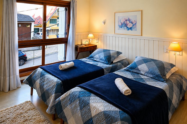 Apartamento 500m da Rua Coberta em Gramado
