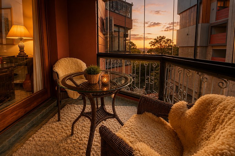 Apartamento 500m da Rua Coberta em Gramado