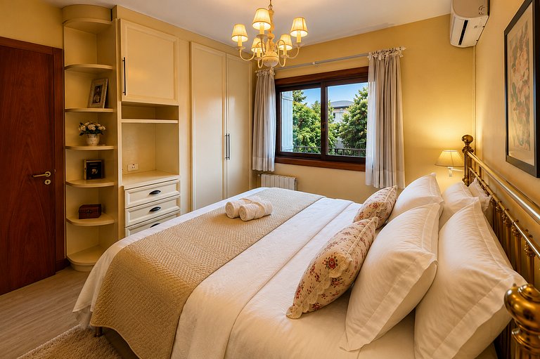 Apartamento 500m da Rua Coberta em Gramado