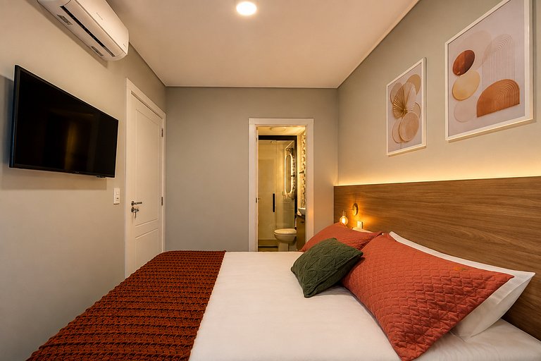 Apartamento em Gramado com Piscina Aquecida
